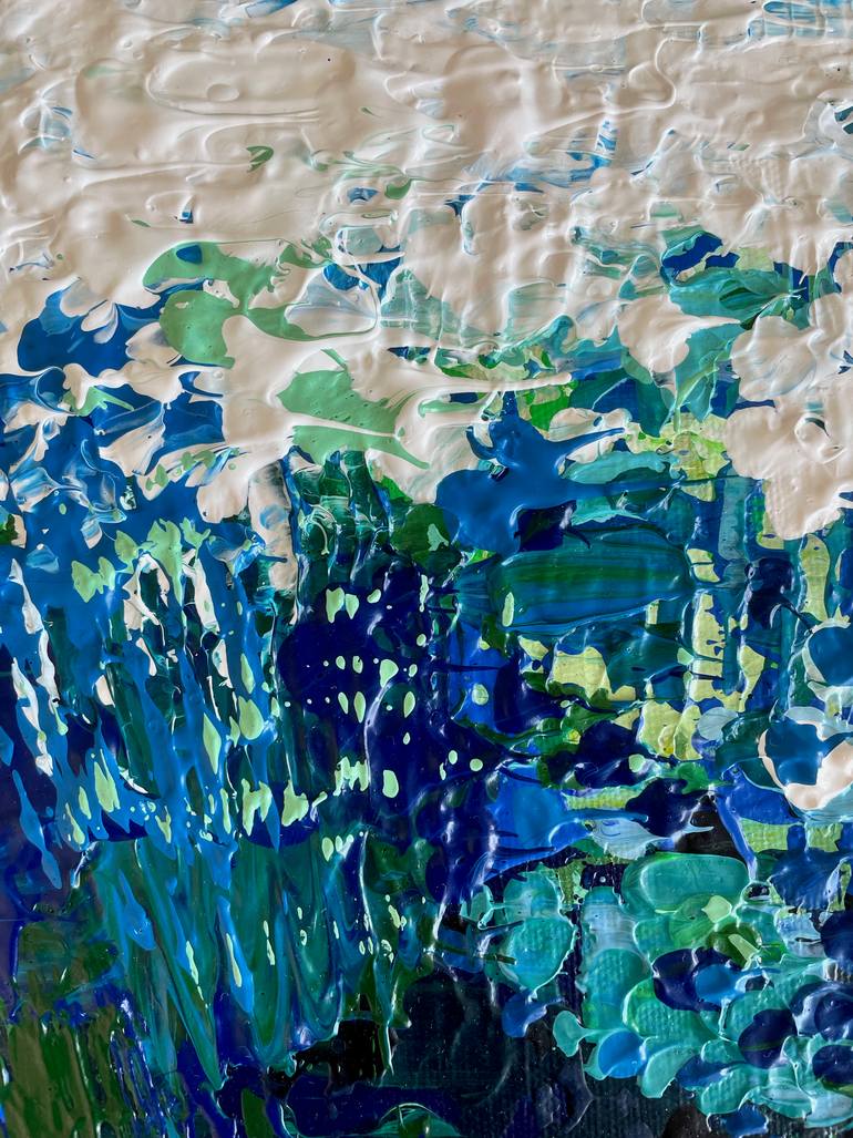 Original Abstract Expressionism Abstract Painting by Sandra Page Mitchell