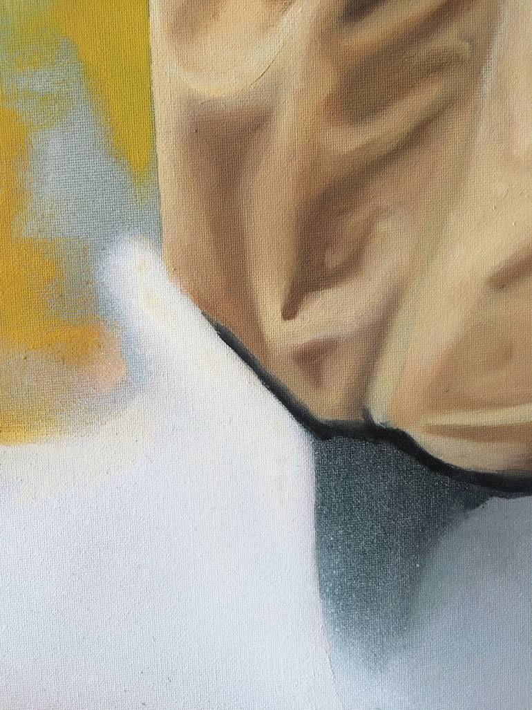 Original Conceptual People Painting by Joss Minter