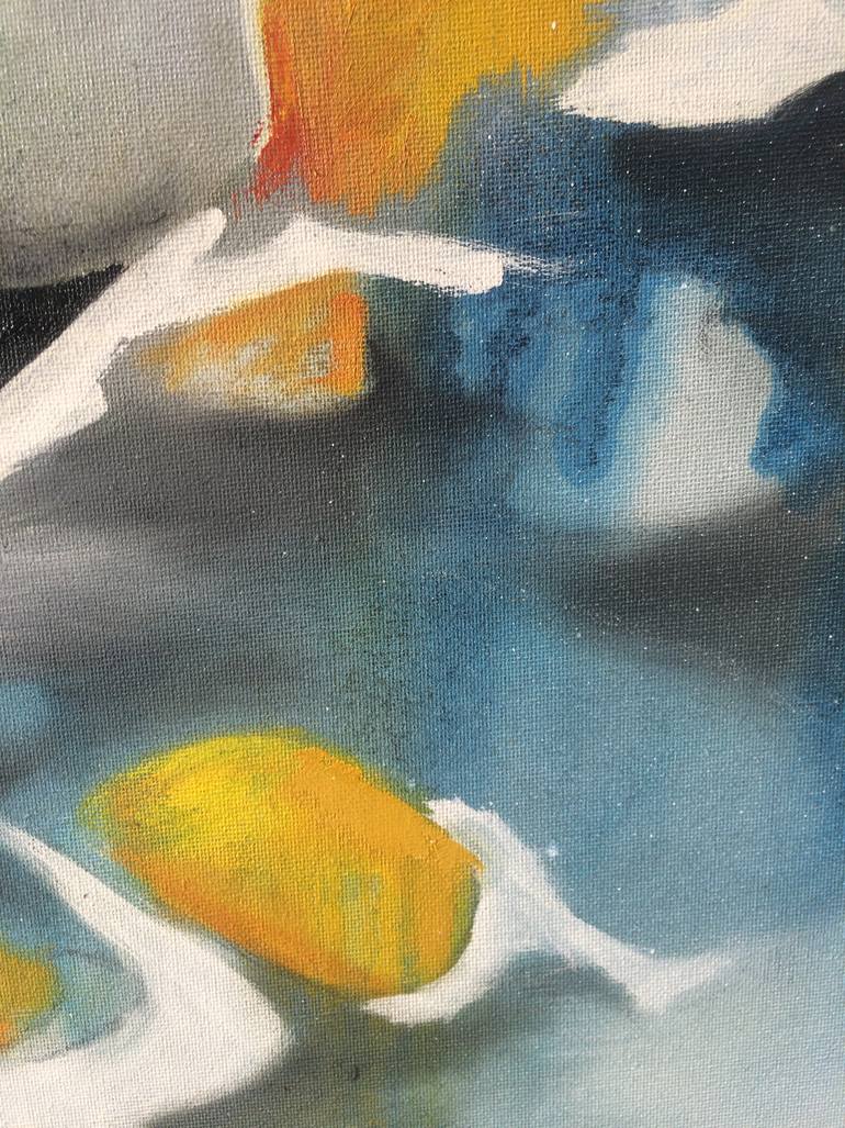 Original Conceptual People Painting by Joss Minter