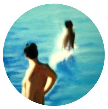 Original Figurative Water Paintings by Valerie Daval