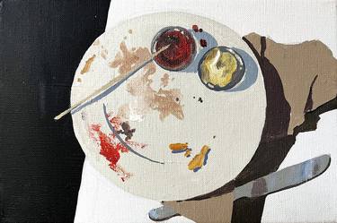 Print of Realism Food & Drink Paintings by Zakhar Shevchuk