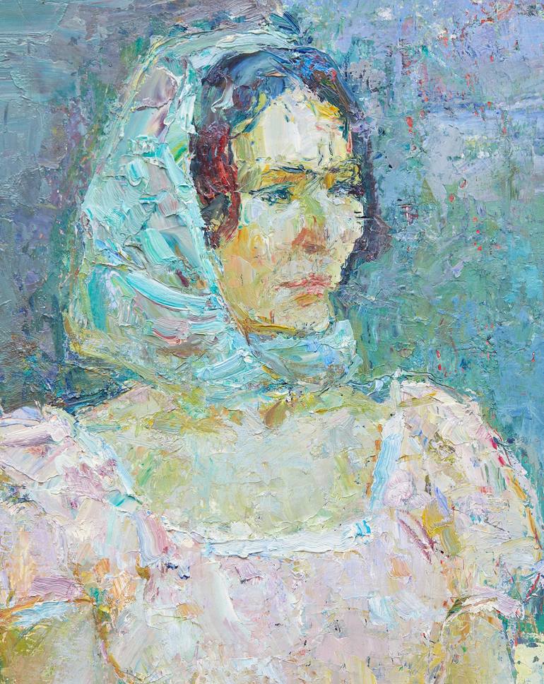 Original Portraiture Portrait Painting by Zakhar Shevchuk