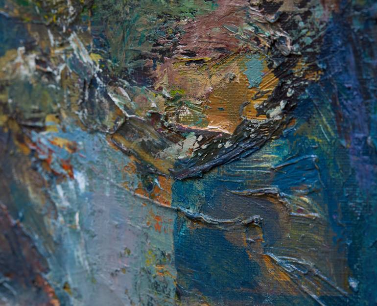 Original Expressionism Still Life Painting by Zakhar Shevchuk