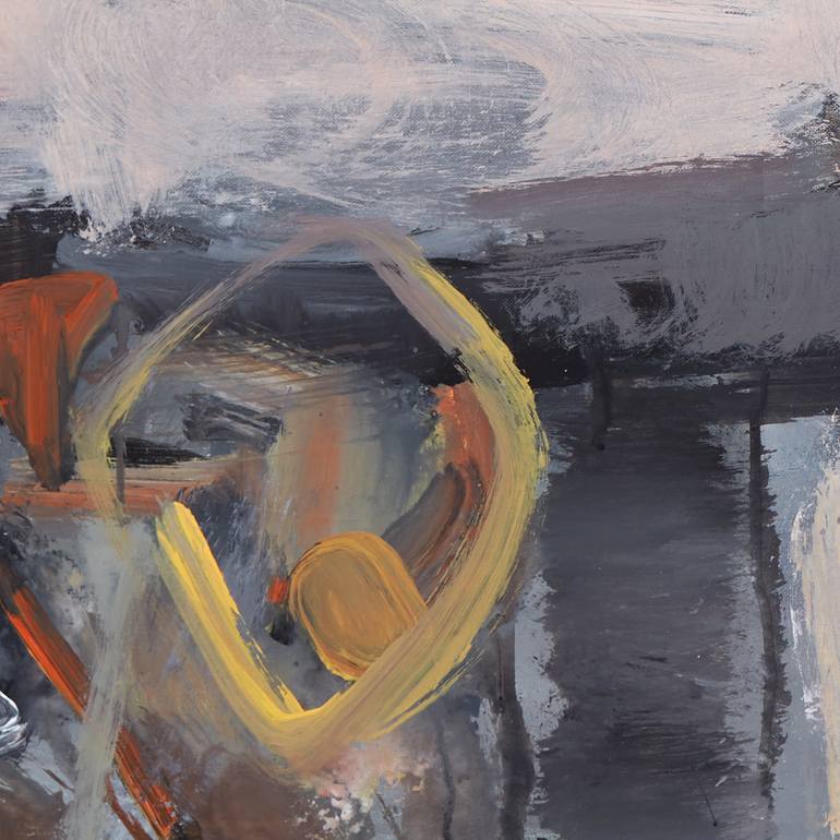 Original Abstract Still Life Painting by Zakhar Shevchuk