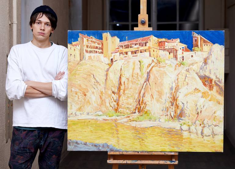 Original Realism Landscape Painting by Zakhar Shevchuk