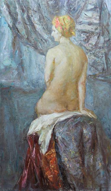 Original Figurative Nude Paintings by Zakhar Shevchuk