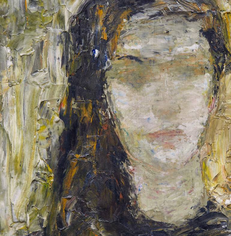 Original Expressionism People Painting by Zakhar Shevchuk