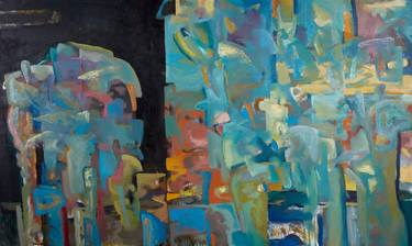 Original Abstract Paintings by Zakhar Shevchuk