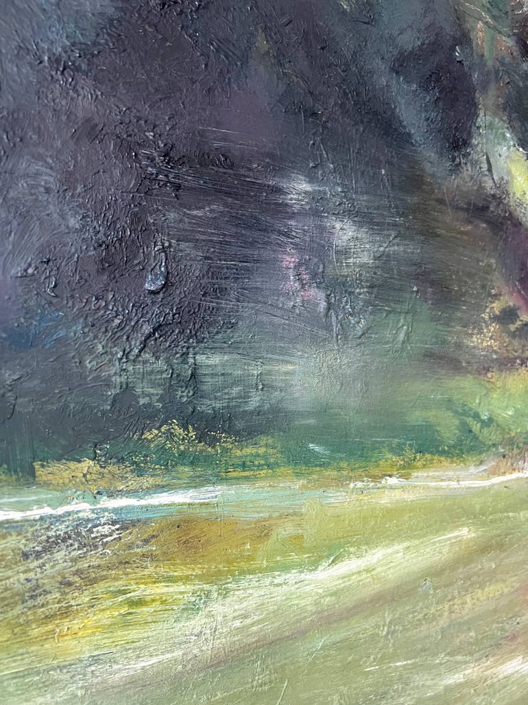 Original Expressionism Landscape Painting by Zakhar Shevchuk