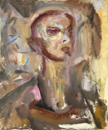 Print of Cubism Portrait Paintings by Zakhar Shevchuk