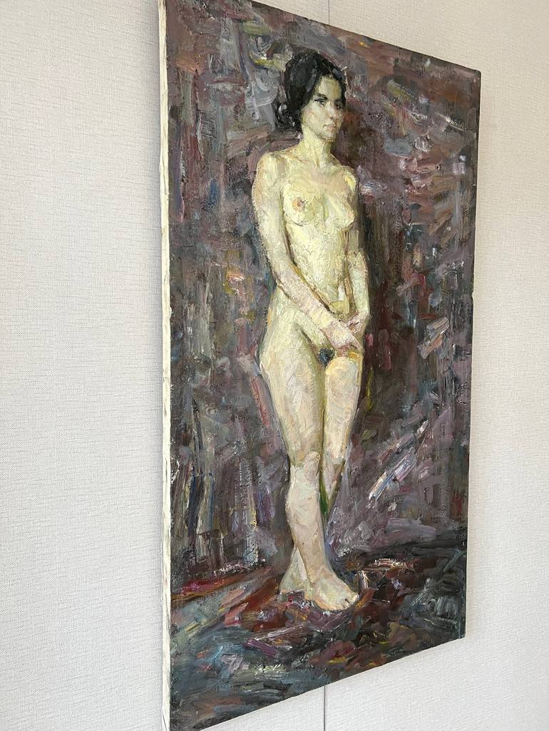 Original Nude Painting by Zakhar Shevchuk