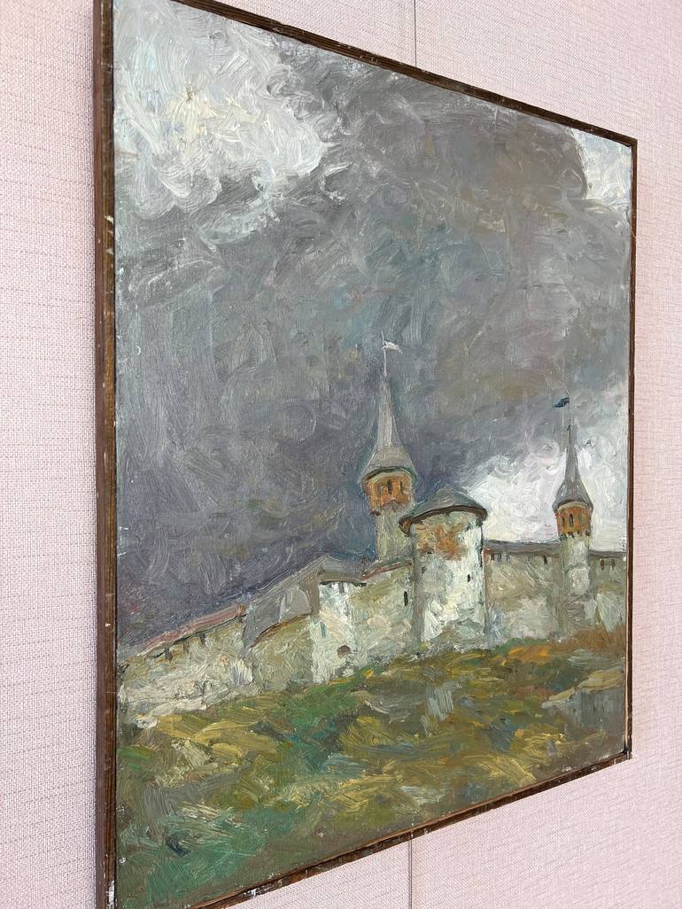 Original Expressionism Places Painting by Zakhar Shevchuk