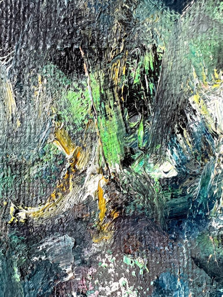 Original Expressionism Abstract Painting by Zakhar Shevchuk