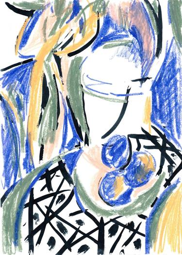 Original Expressionism Still Life Drawings by Zakhar Shevchuk