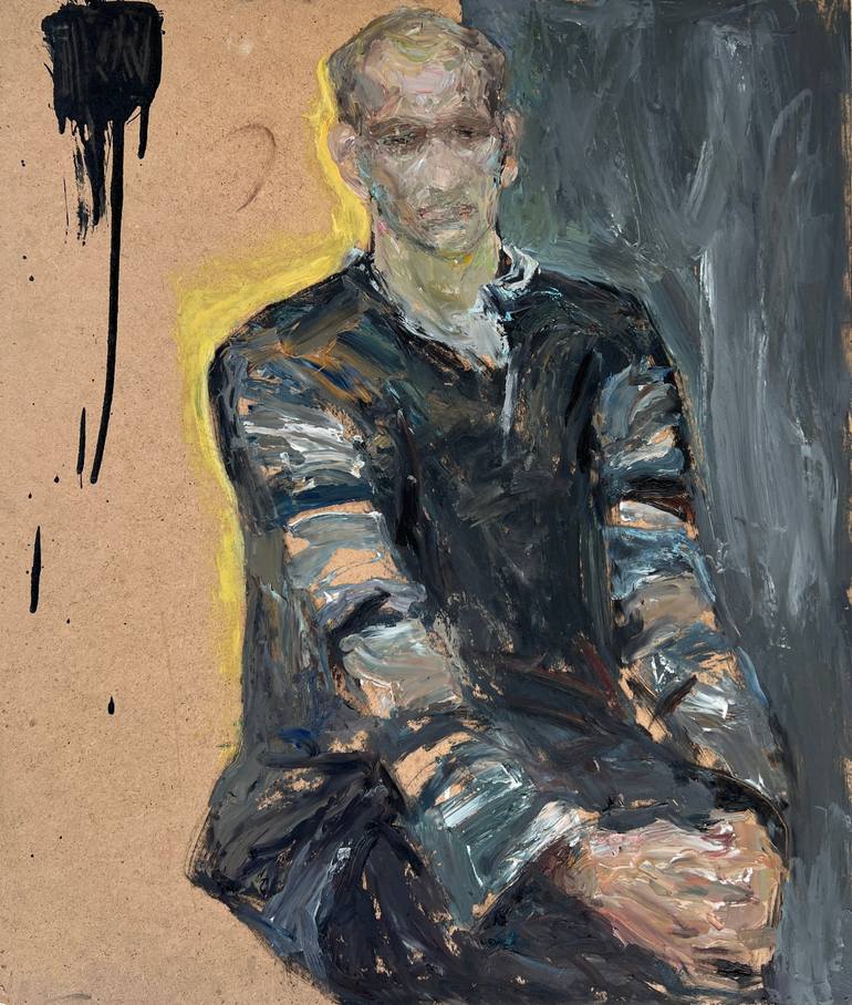 Print of Expressionism Portrait Paintings by Zakhar Shevchuk