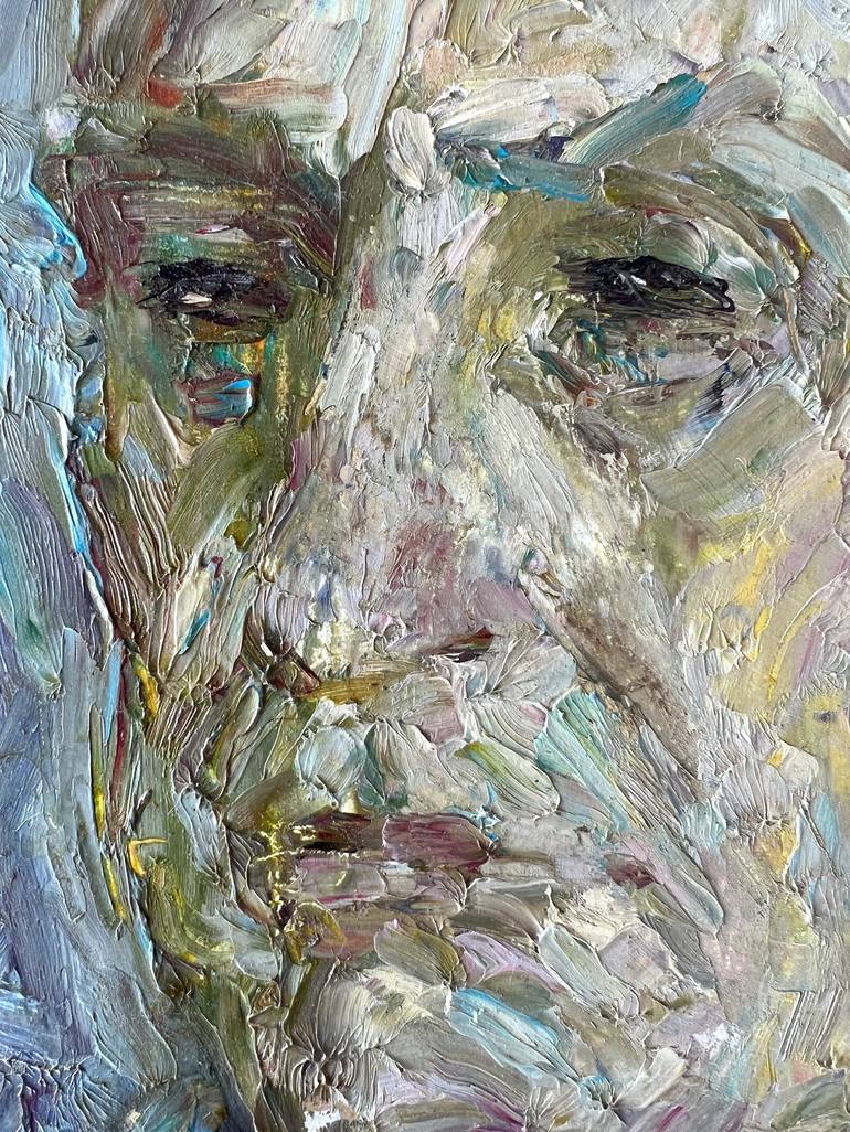 Original Portrait Painting by Zakhar Shevchuk