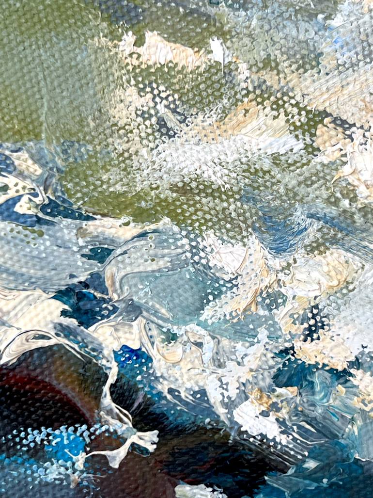 Original Expressionism Seascape Painting by Zakhar Shevchuk