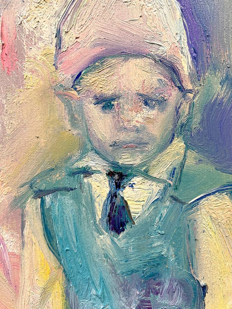 Original Children Painting by Zakhar Shevchuk