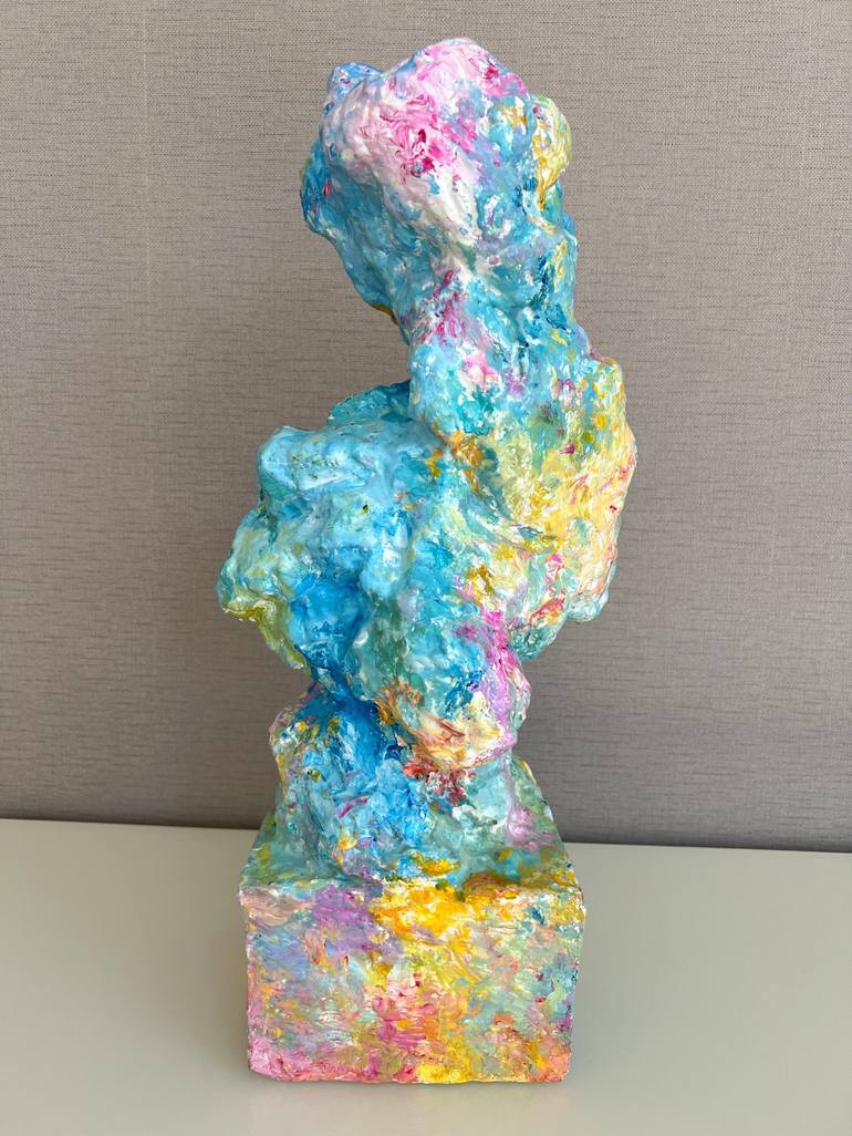 Original Abstract Expressionism Abstract Sculpture by Zakhar Shevchuk