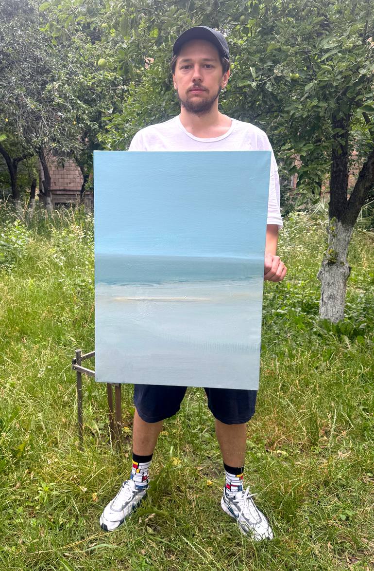 Original Contemporary Abstract Painting by Zakhar Shevchuk