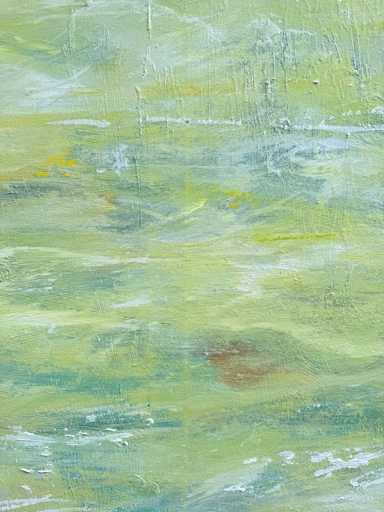 Original Abstract Expressionism Abstract Painting by Zakhar Shevchuk