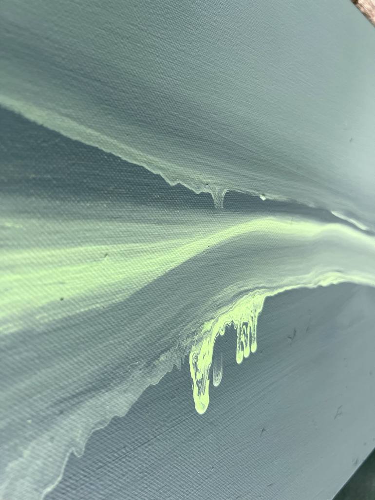 Original Abstract Expressionism Abstract Painting by Zakhar Shevchuk