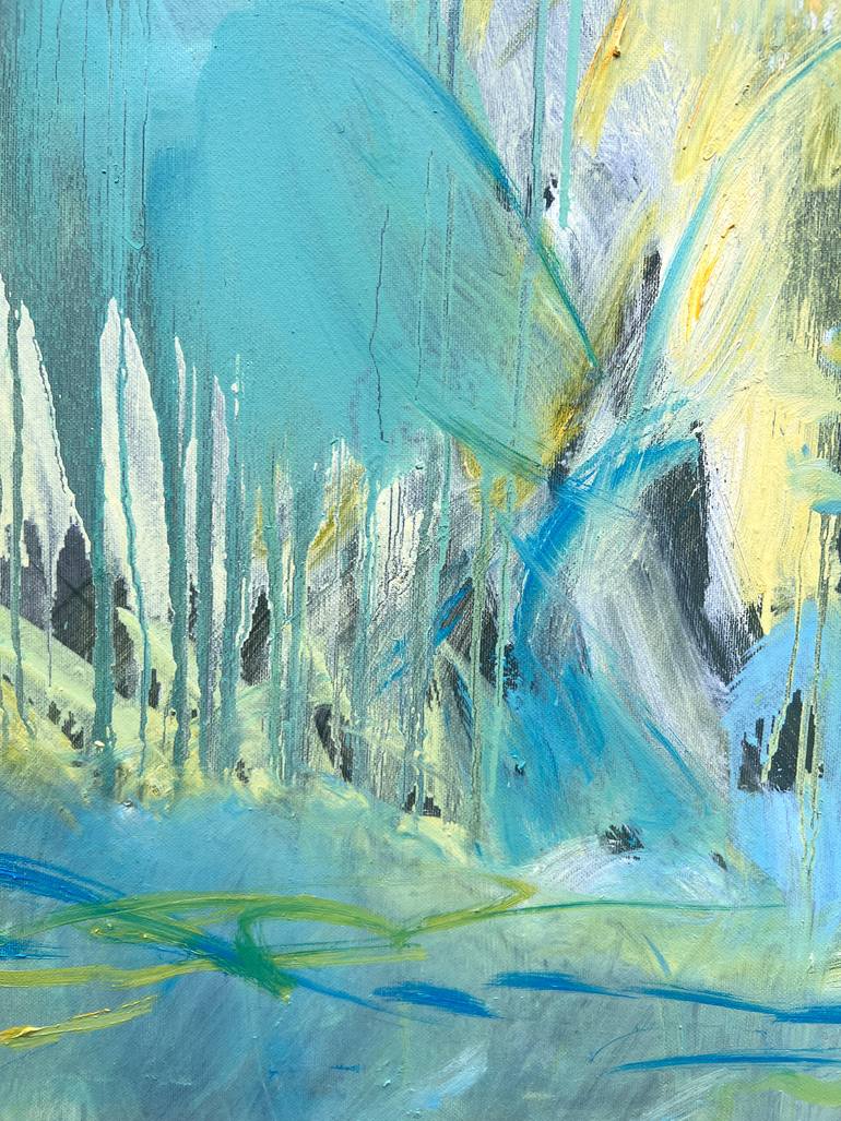Original Abstract Landscape Painting by Zakhar Shevchuk