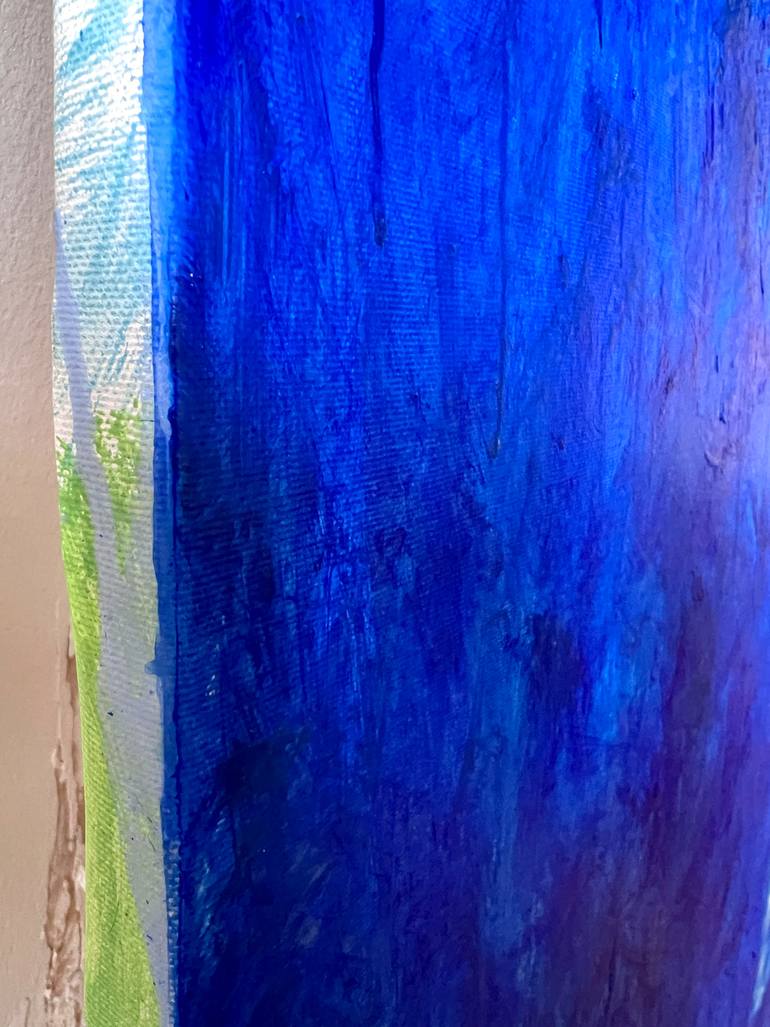 Original Abstract Expressionism Abstract Painting by Zakhar Shevchuk