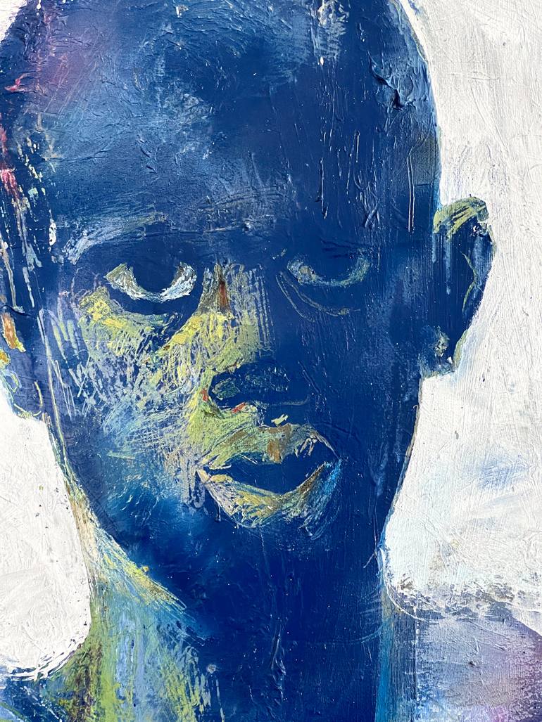 Original Expressionism People Painting by Zakhar Shevchuk