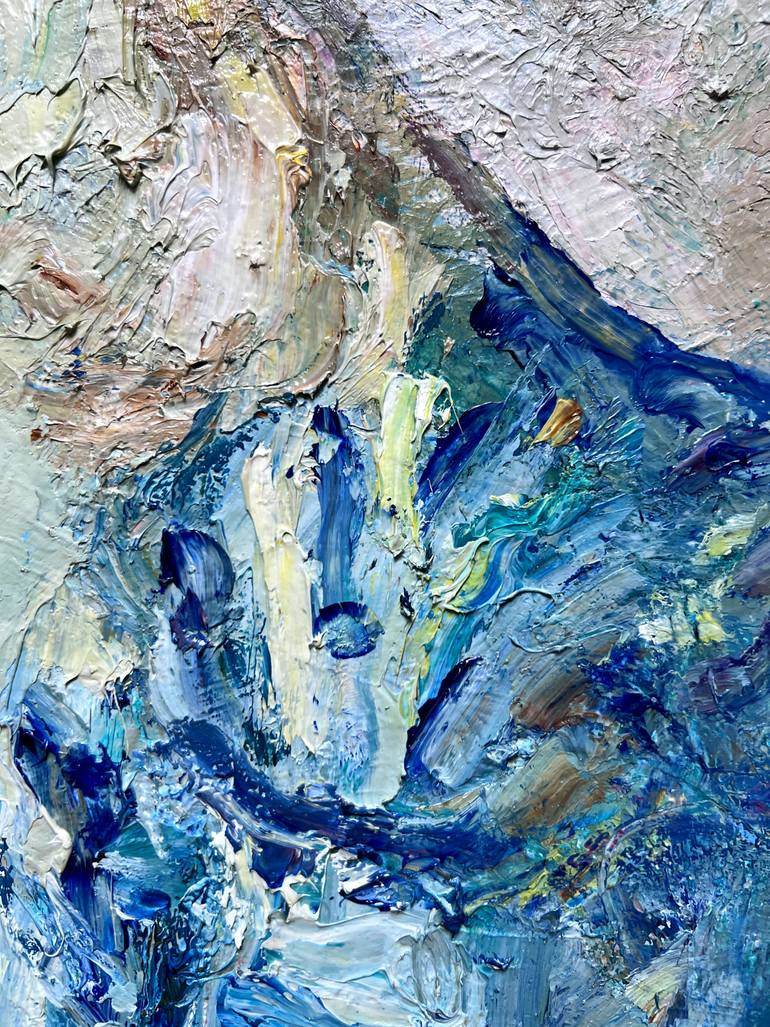 Original Realism Children Painting by Zakhar Shevchuk