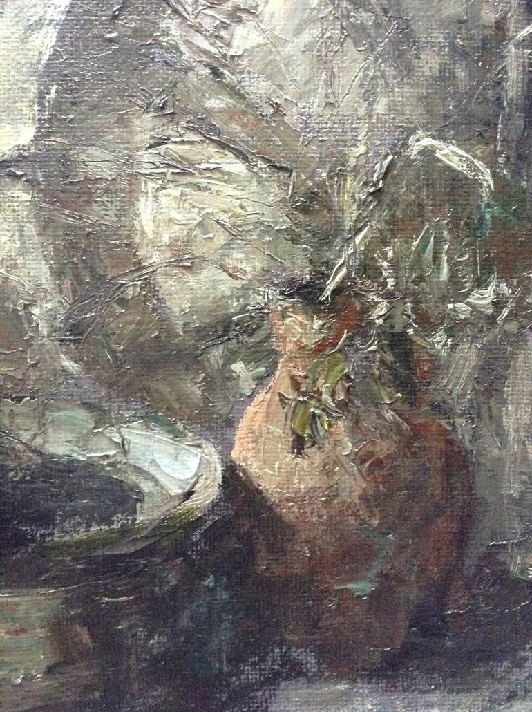 Original Impressionism Still Life Painting by Zakhar Shevchuk