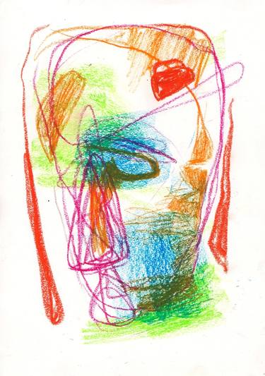 Print of Abstract Expressionism Portrait Drawings by Zakhar Shevchuk