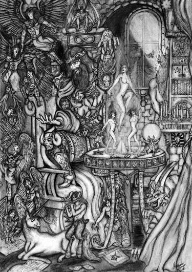 Print of Fantasy Drawings by Velfragor Alejandro