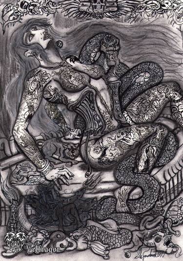 Print of Erotic Drawings by Velfragor Alejandro