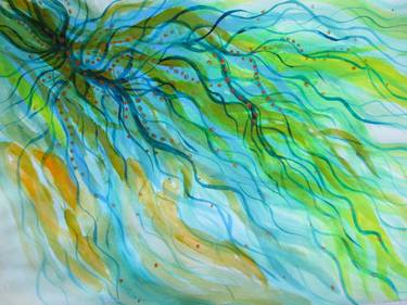 Original Abstract Painting by Alexandra Luiza Dahl