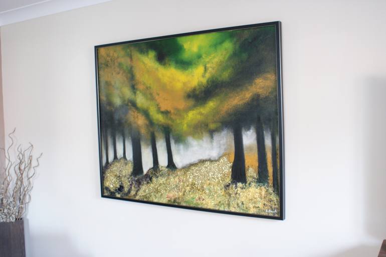 Original Impressionism Nature Painting by Isabelle Amante