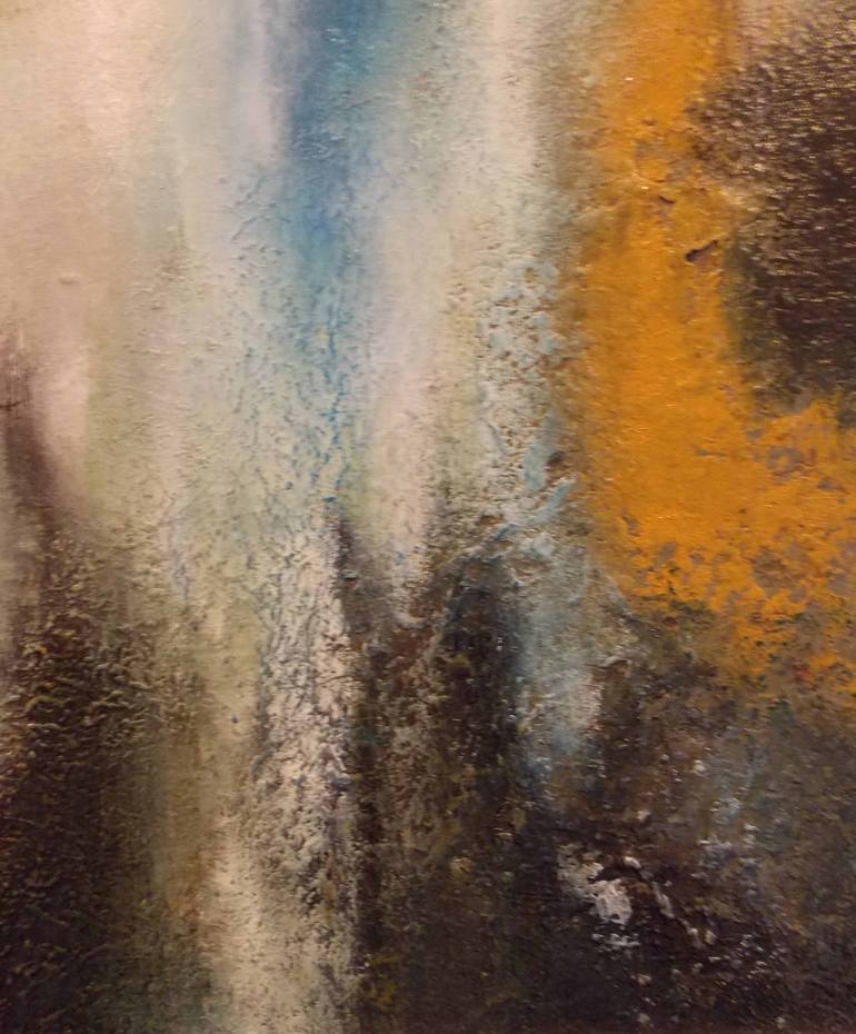 Original Abstract Expressionism Water Painting by Isabelle Amante