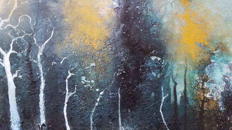 Original Abstract Landscape Painting by Isabelle Amante