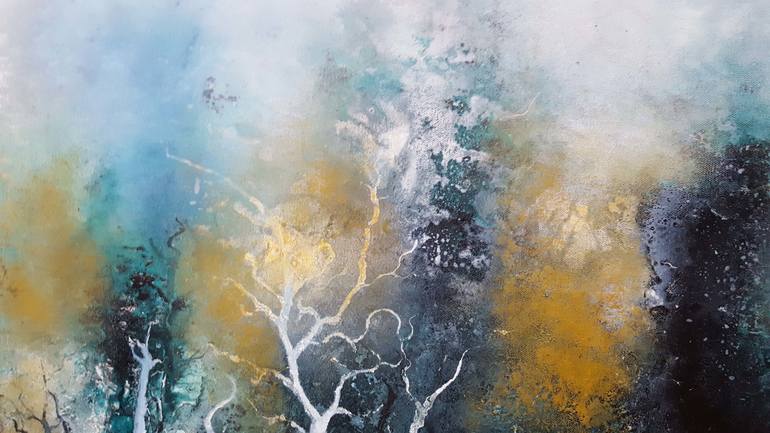 Original Abstract Landscape Painting by Isabelle Amante