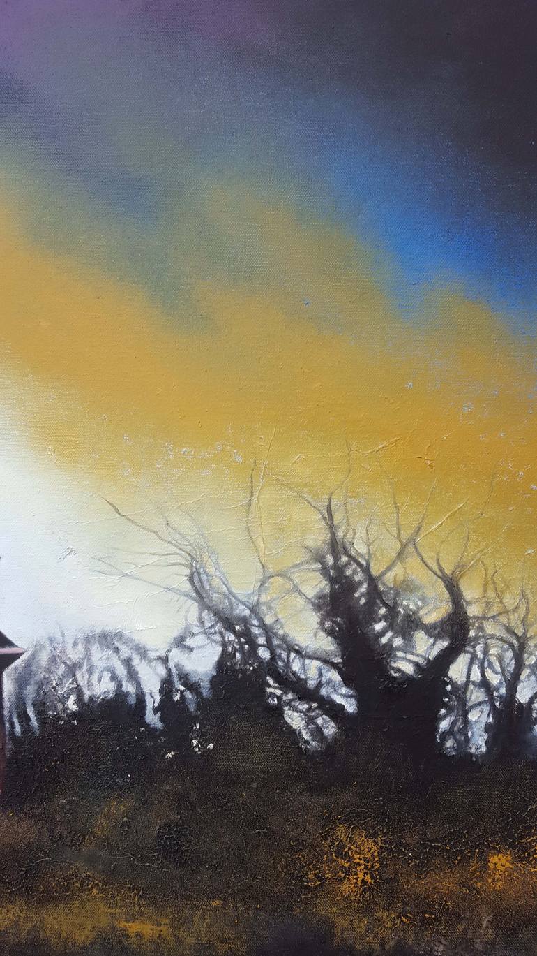 Original Abstract Landscape Painting by Isabelle Amante