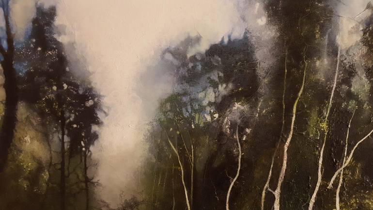 Original Abstract Landscape Painting by Isabelle Amante