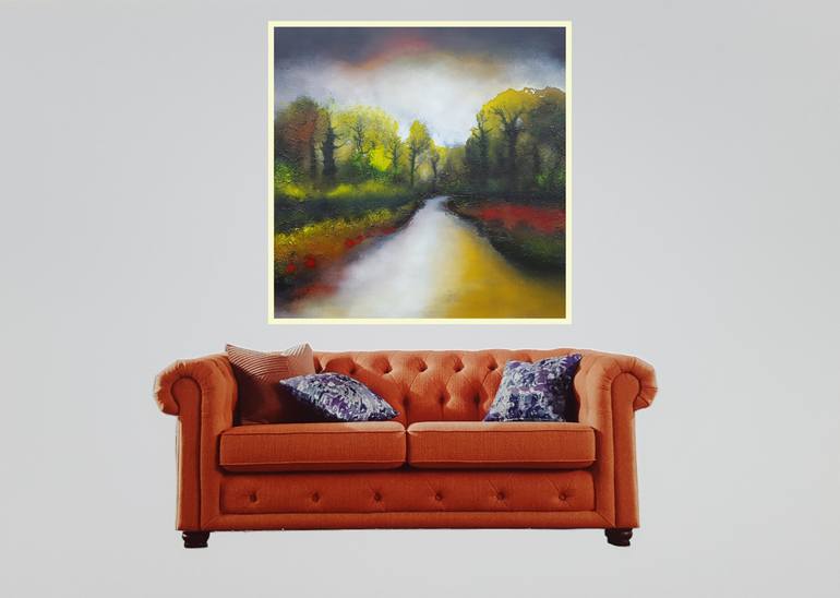 Original Fine Art Landscape Painting by Isabelle Amante