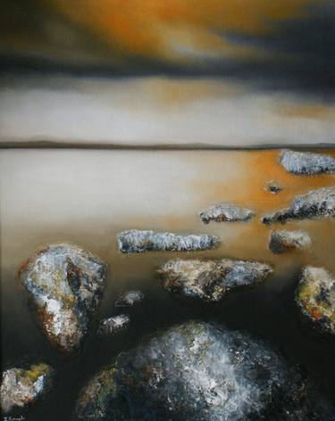 Print of Figurative Seascape Paintings by Isabelle Amante