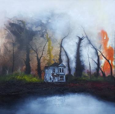 Original Modern Landscape Paintings by Isabelle Amante