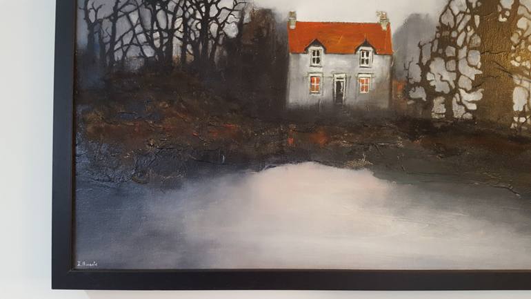 Original Abstract Expressionism Landscape Painting by Isabelle Amante