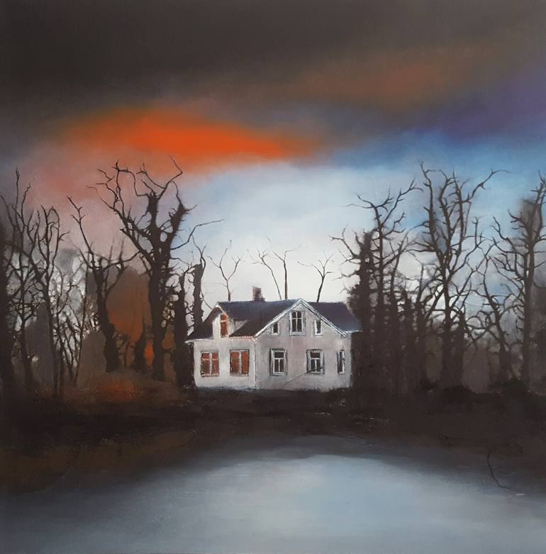 Print of Expressionism Landscape Paintings by Isabelle Amante