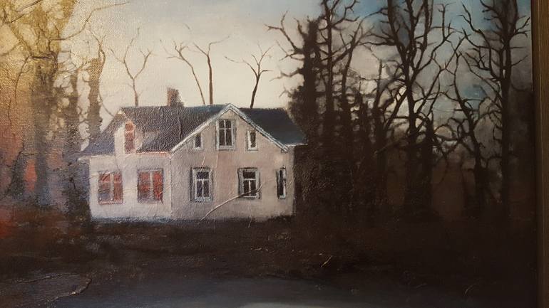 Original Abstract Landscape Painting by Isabelle Amante
