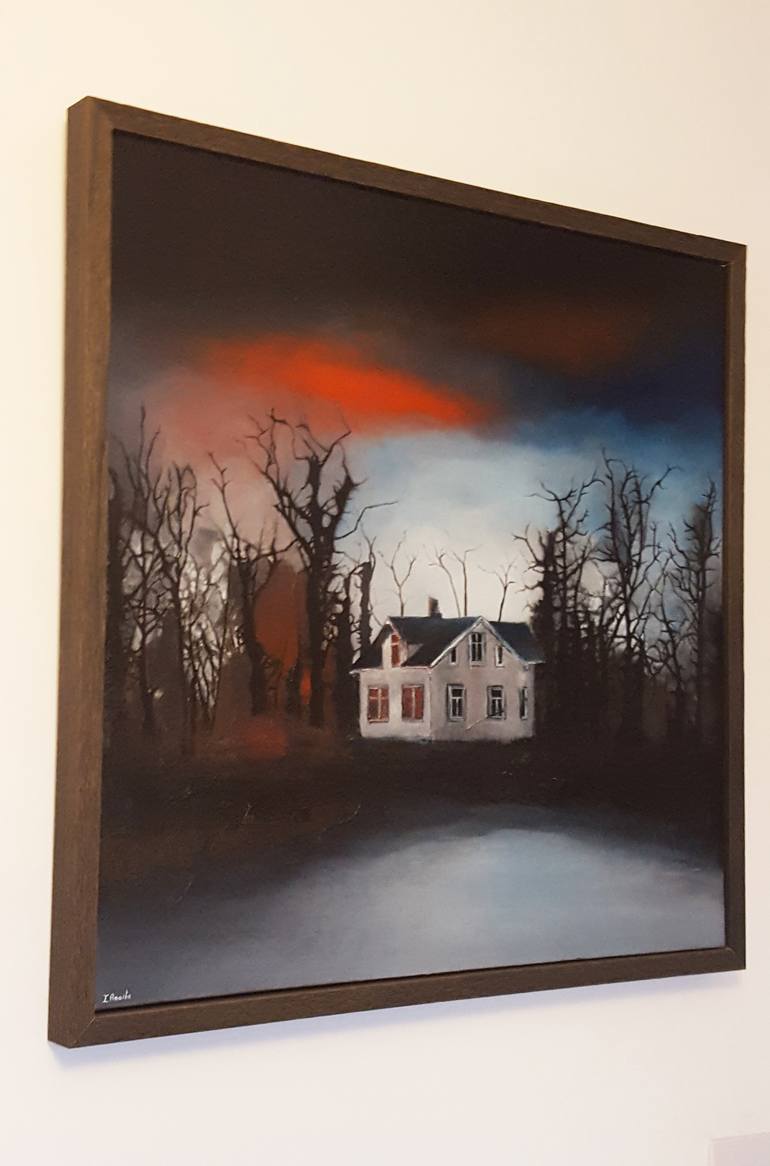Original Abstract Landscape Painting by Isabelle Amante