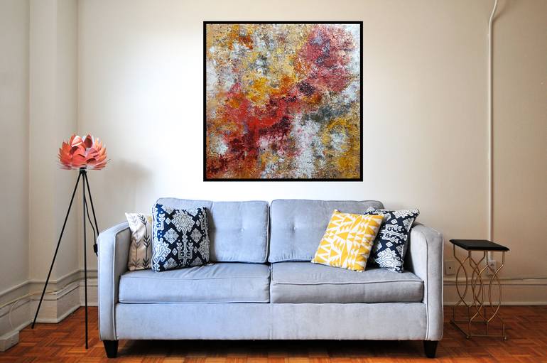 Original Abstract Expressionism Abstract Painting by Isabelle Amante