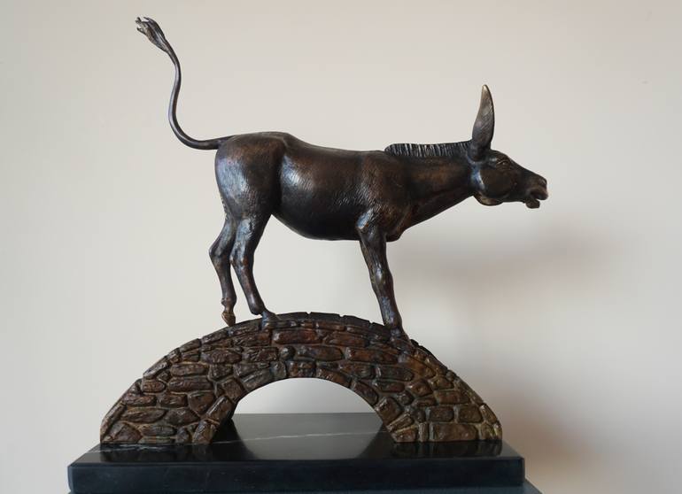 Original Realism Animal Sculpture by Krasimir Krastev